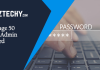 Reset Sage 50 Default Admin Password