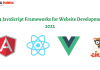 Top 4 JavaScript Frameworks for Website Development in 2022