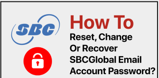 Reset my SBCGlobal Email Password