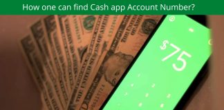 cash app account number